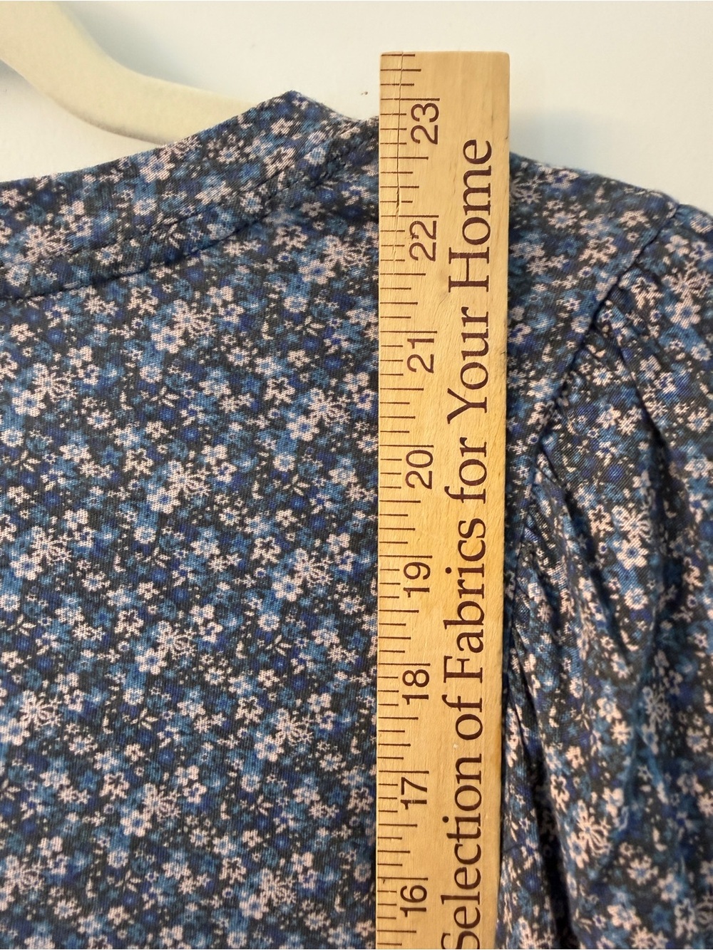 Nation Ltd Loren Puffed Sleeve Wildflower Print Pima Cotton Tee Size M - Picture 7 of 8
